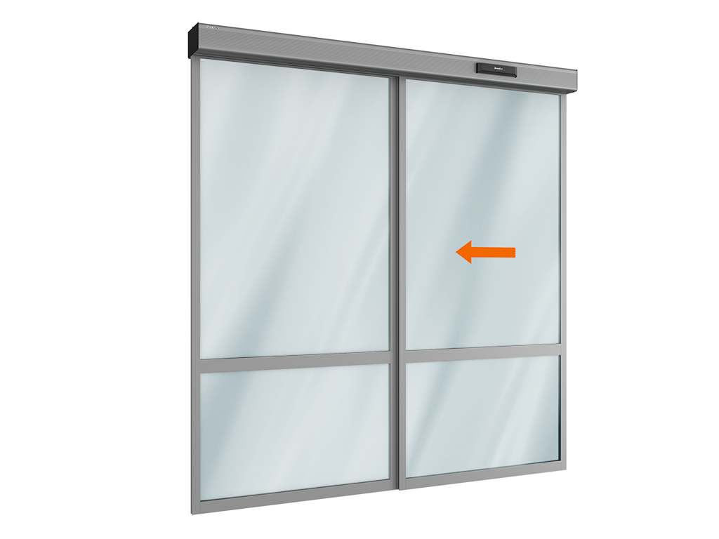 Одностворчатые раздвижные двери